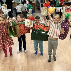 Événement "L'Art de donner" organisé par nos précieux parents du conseil d'école ACO